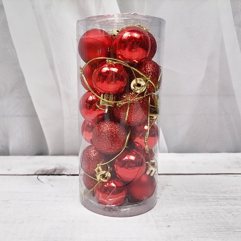 Christmas Decoration Shiny Matte Christmas Ball - Image 8