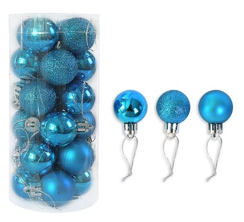 Christmas Decoration Shiny Matte Christmas Ball - Image 5